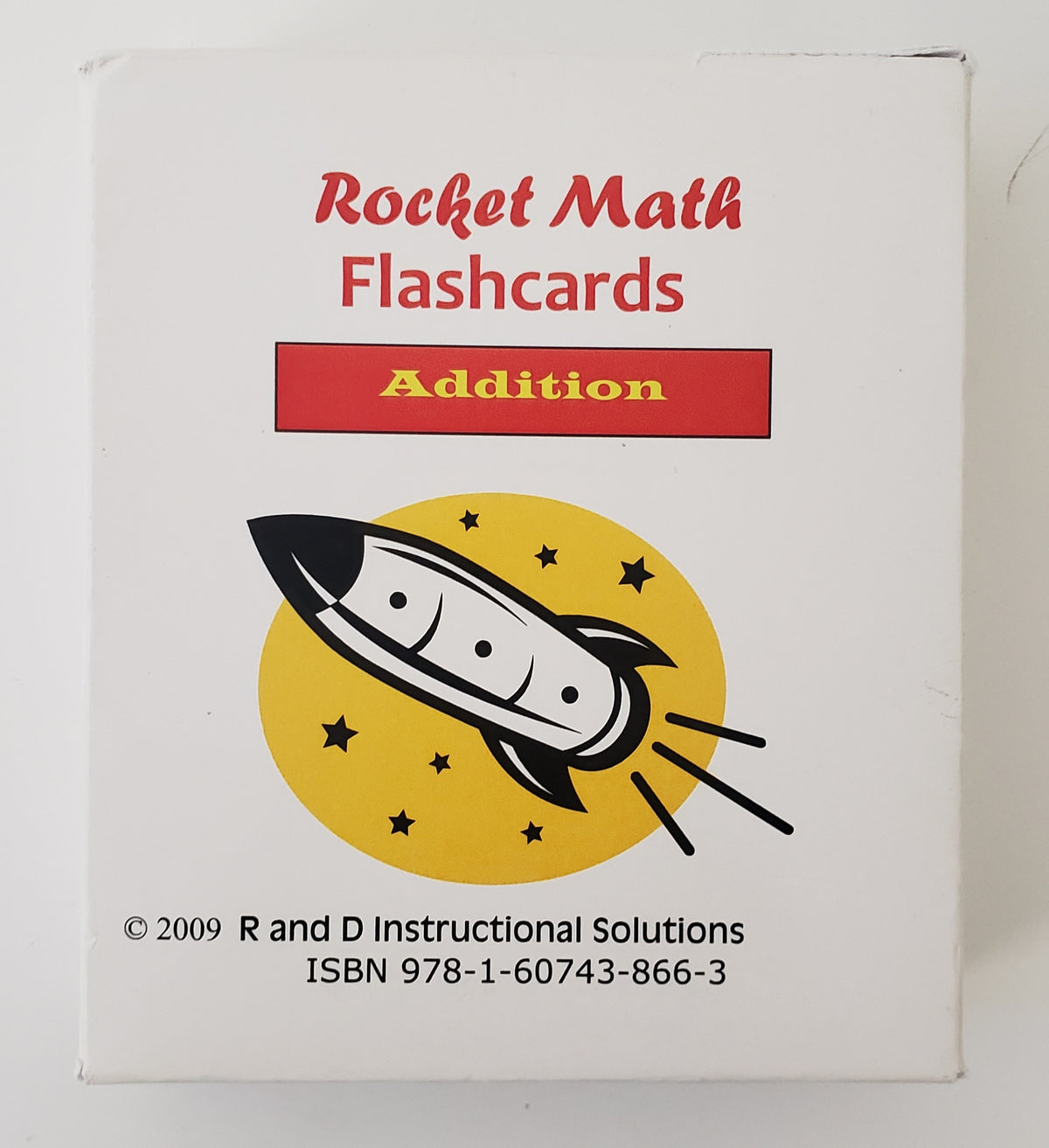 Rocket Math Addition Flashcards