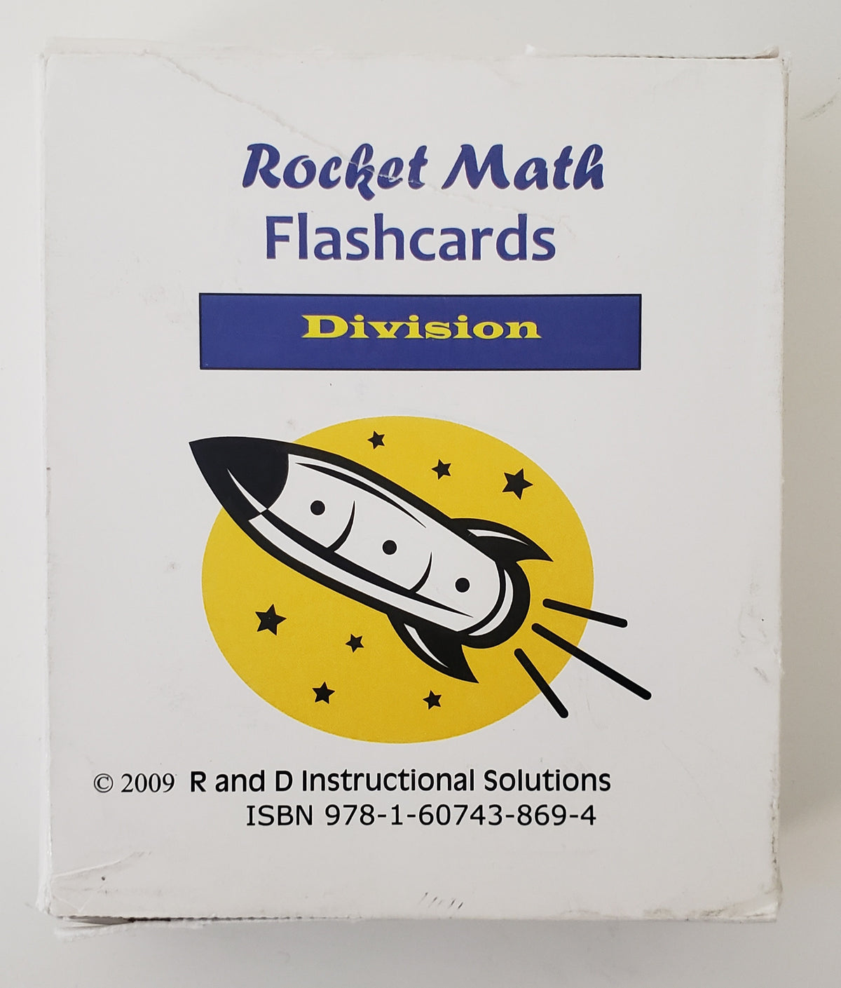 Rocket Math Division Flashcards