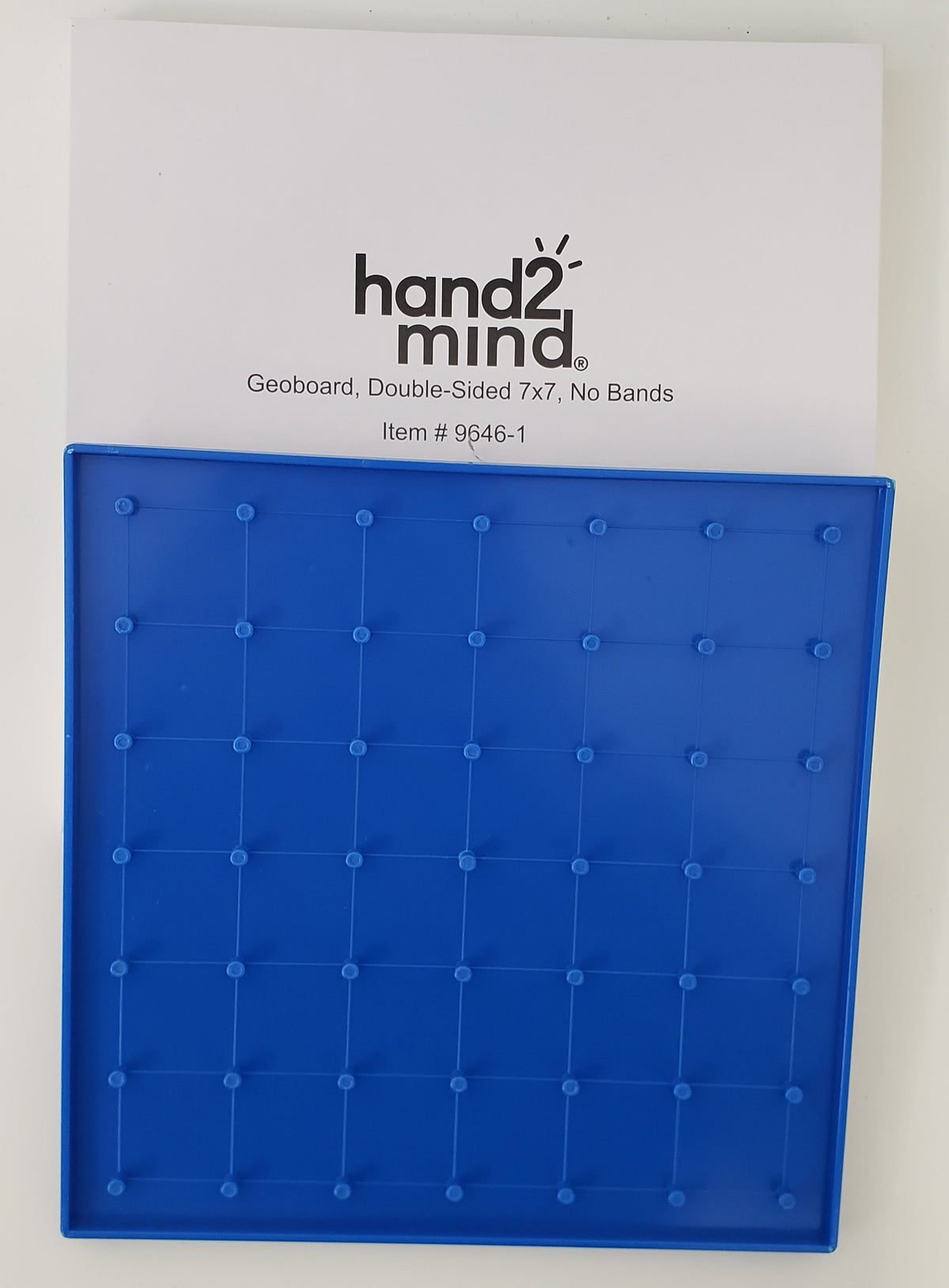 Plastic Geoboard Double Sided