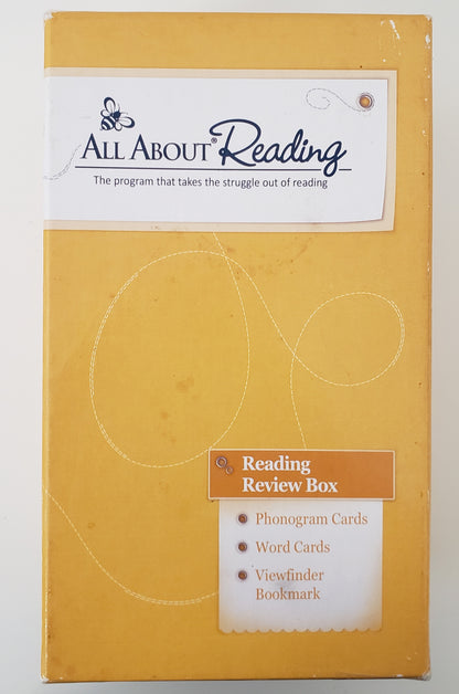 All About Reading Level 2 Cards with box & dividers - Color Edition