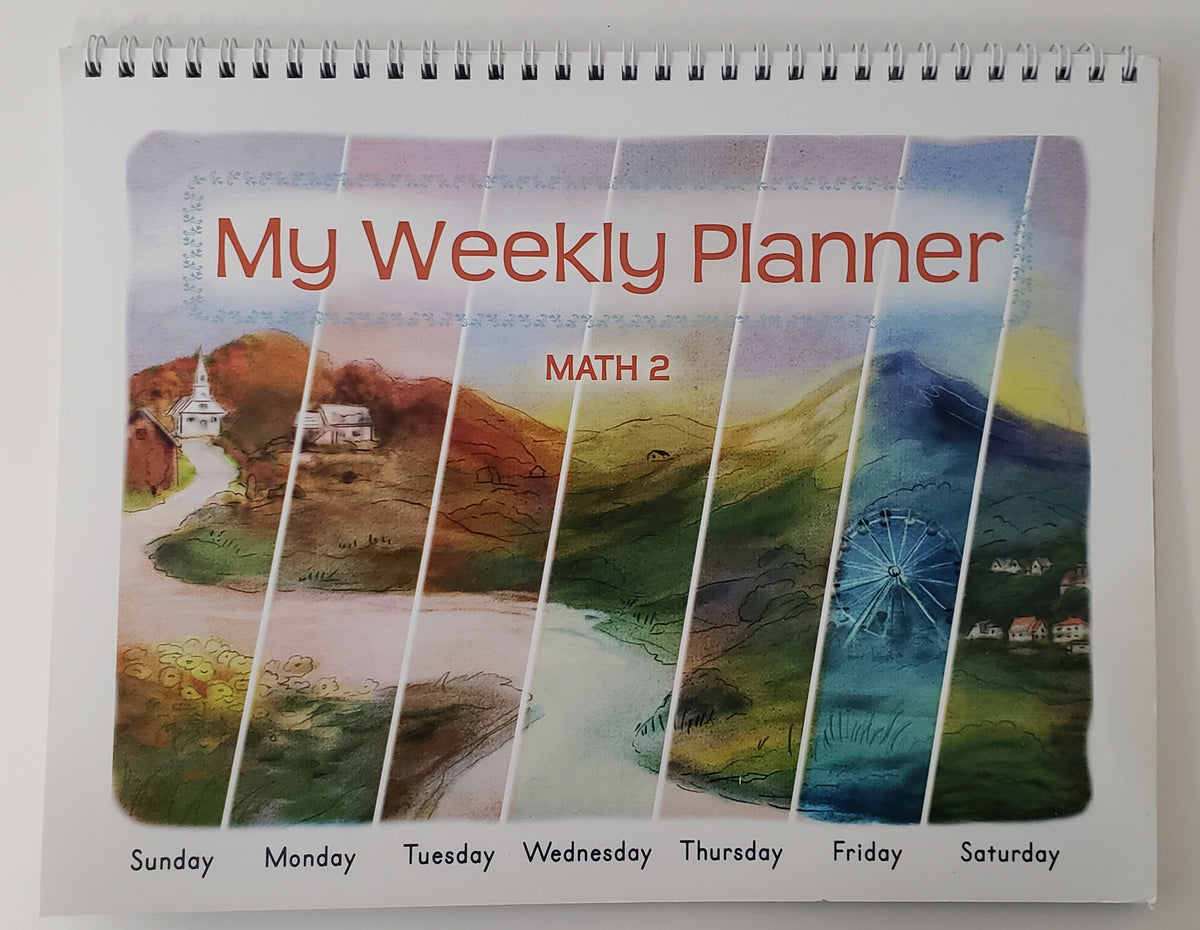 My Weekly Planner (Math 2)