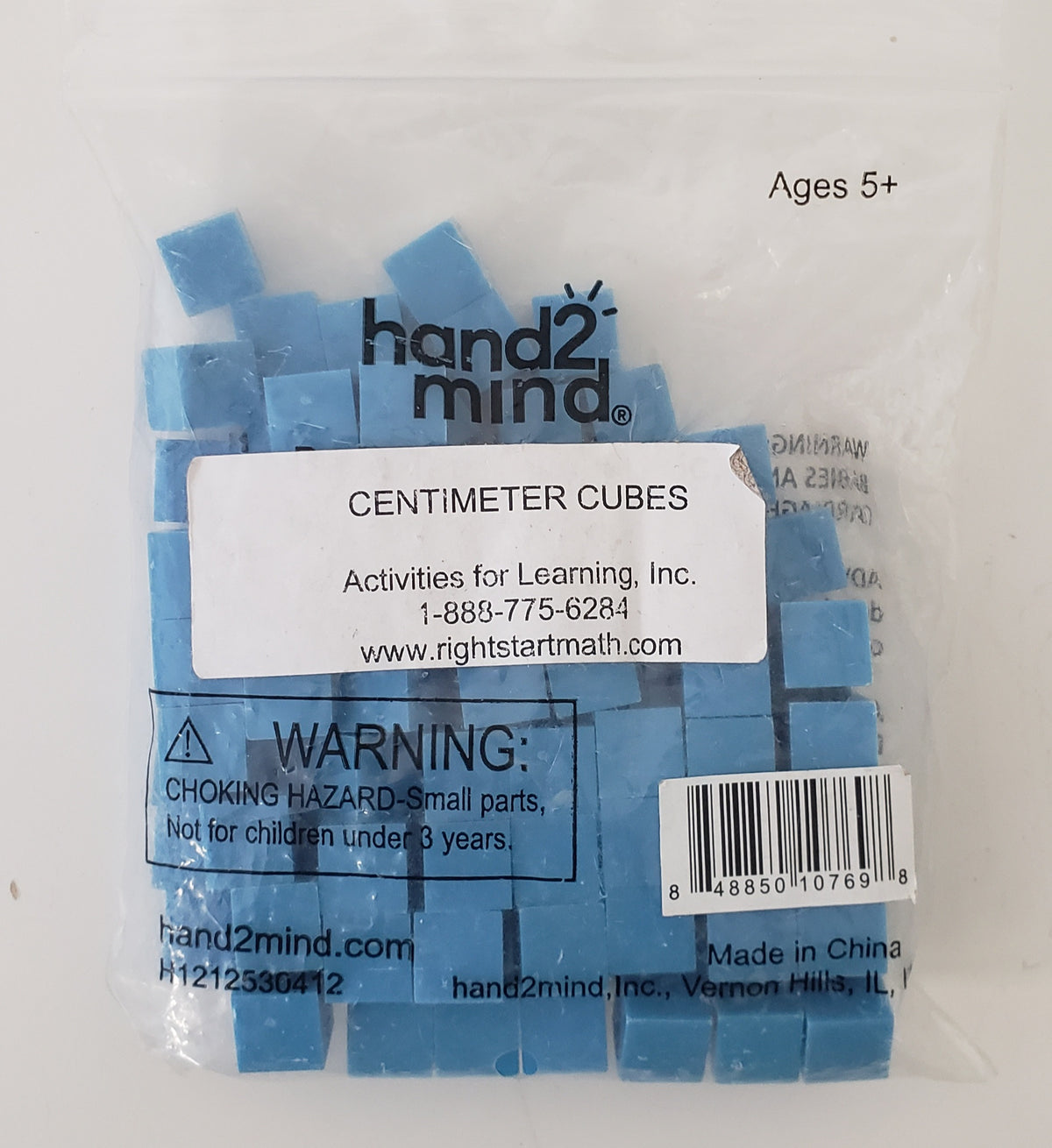 Centimeter Cubes