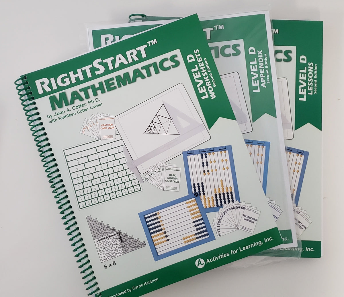 RightStart Math Level D Book Bundle