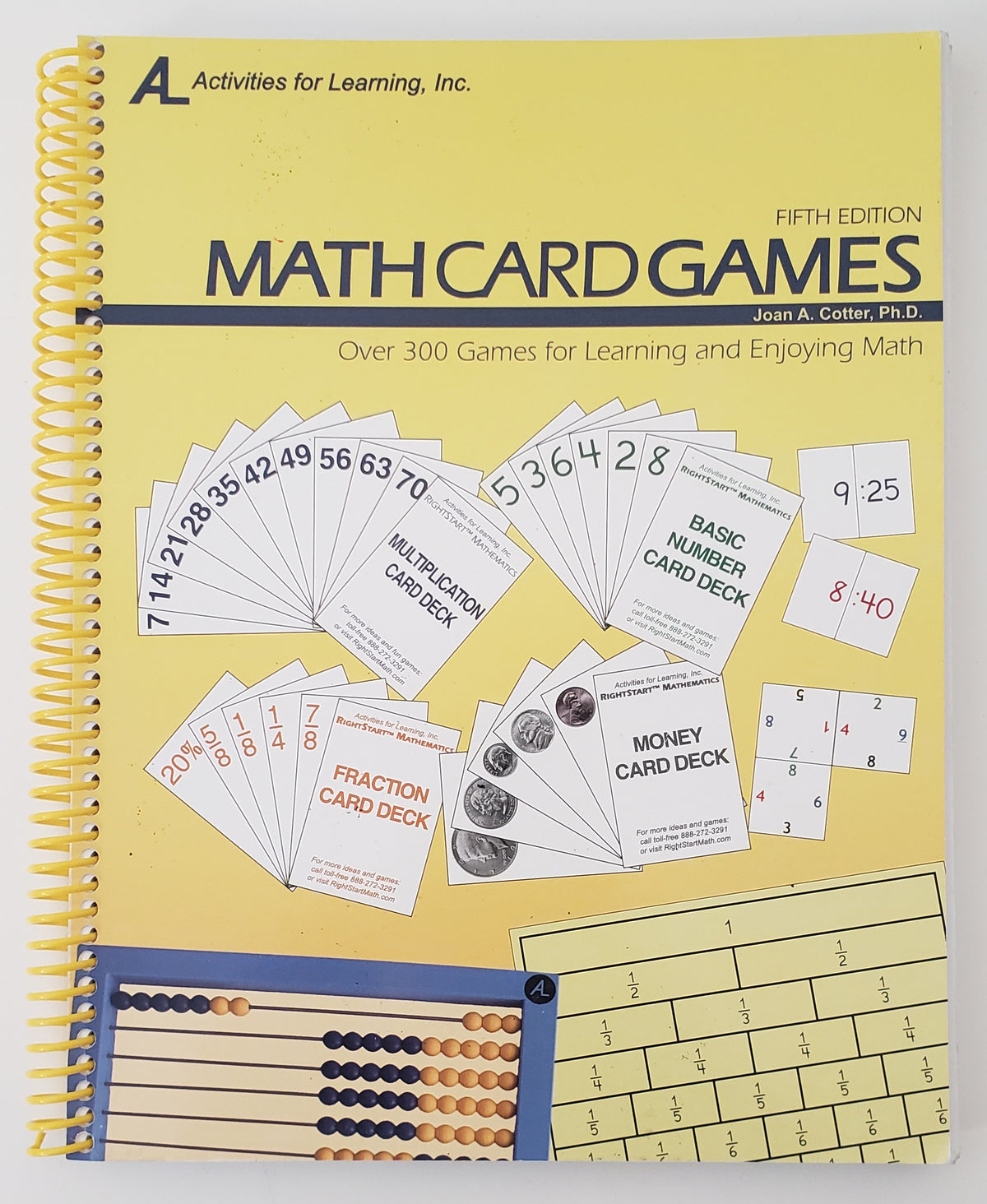 Math Card Games includes instructional dvd