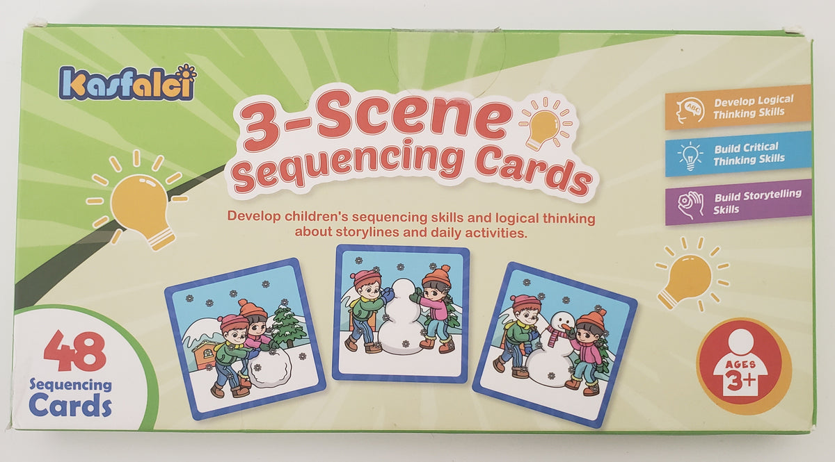 3 Scene Sequencing Cards