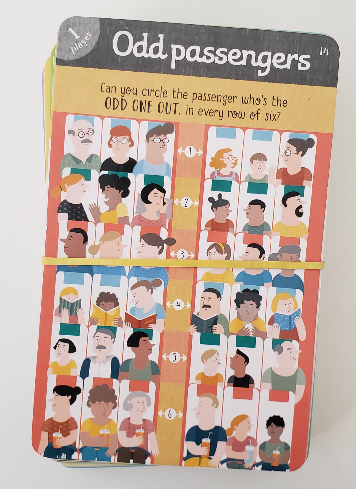 Usborne Never Get Bored, In a Car (Wipe-Clean Activity Cards)