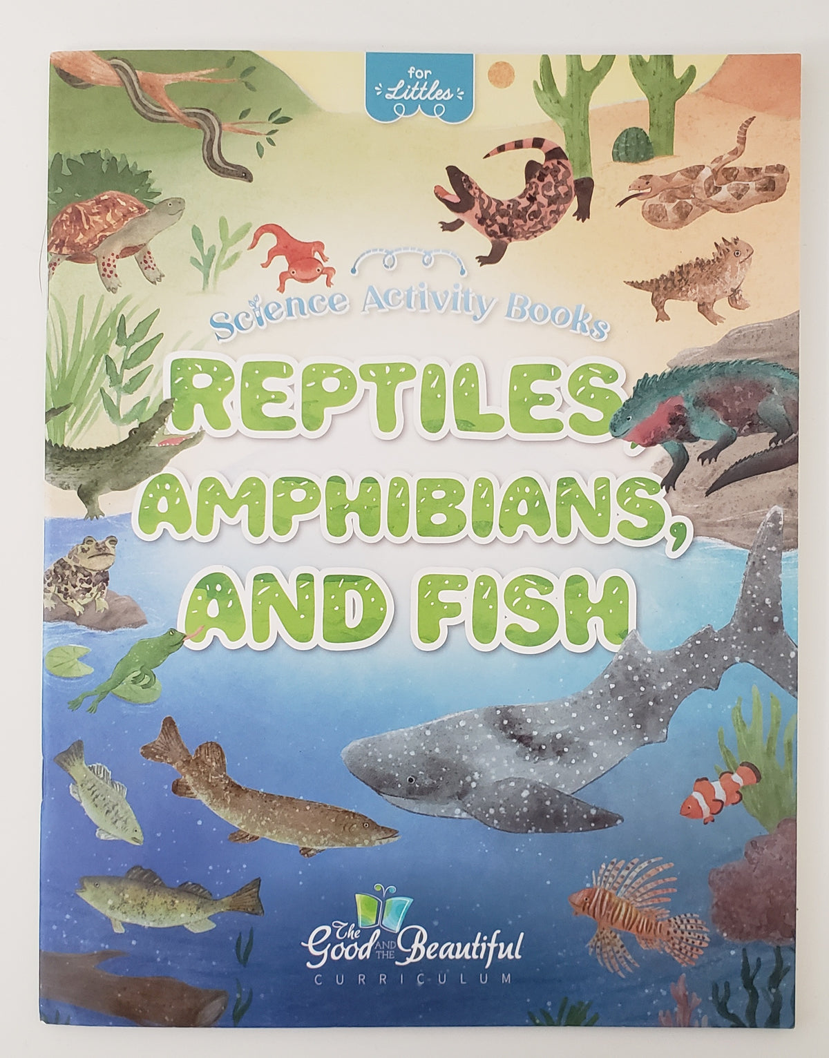 Reptiles Amphibians, & Fish Science Activity Books for Littles