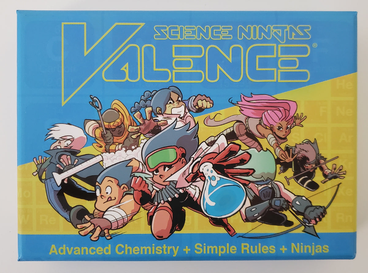Science Ninjas Valence Card Game