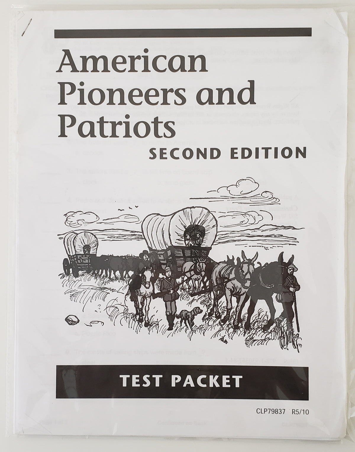 American Pioneers & Patriots Test Packet Second Edition