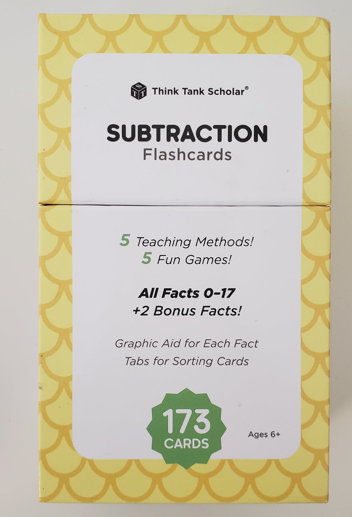 Subtraction Flashcards