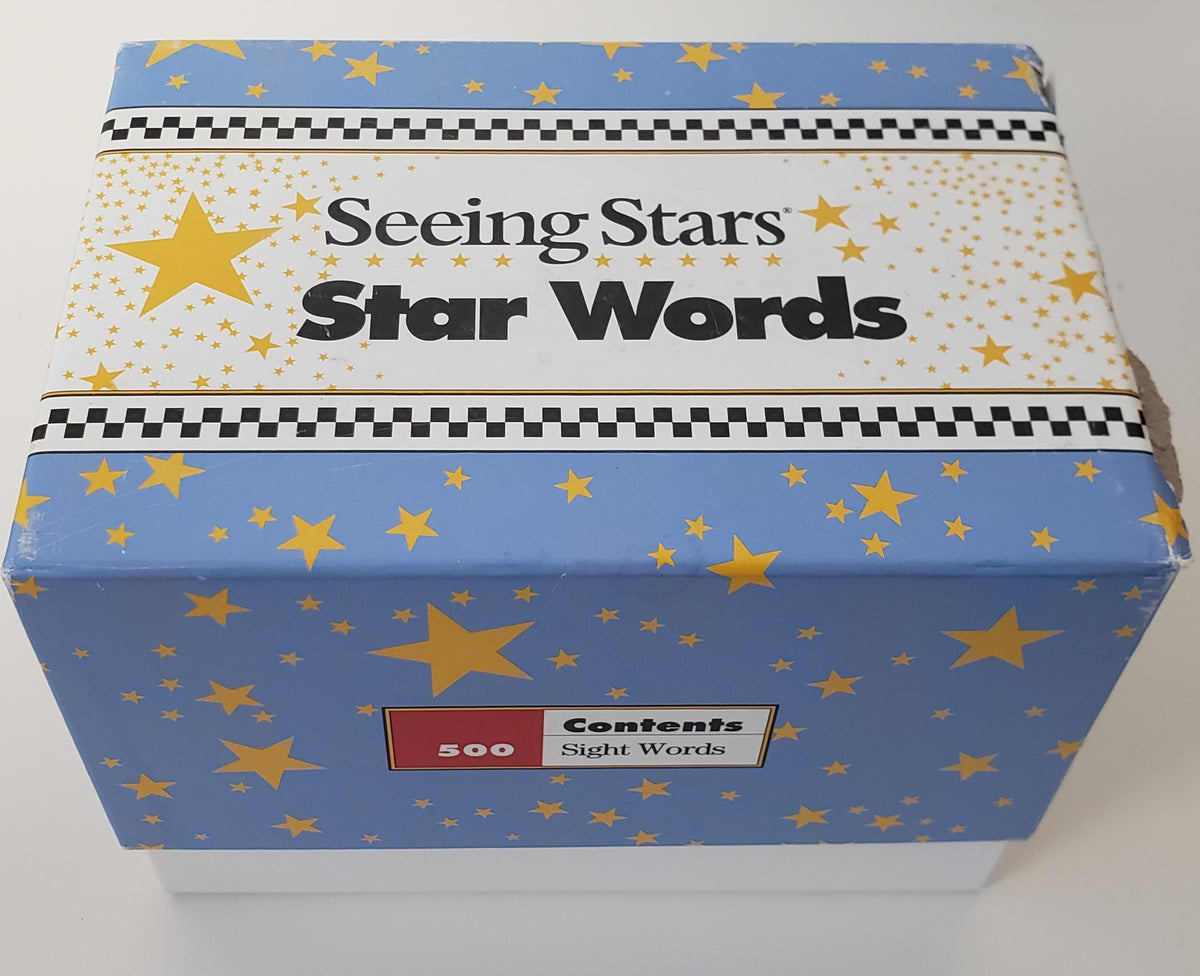 Seeing Stars Star Words Cards Set 1