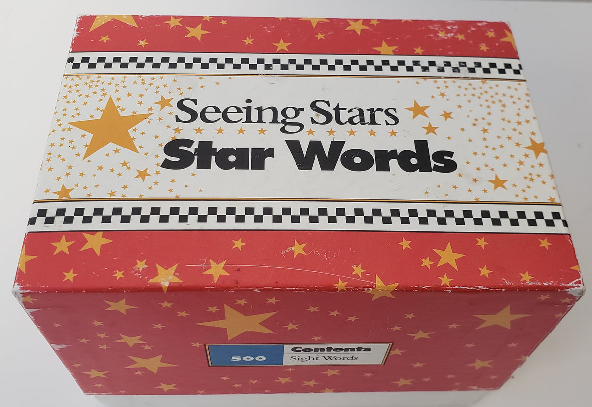 Seeing Stars Star Words Cards Set 1