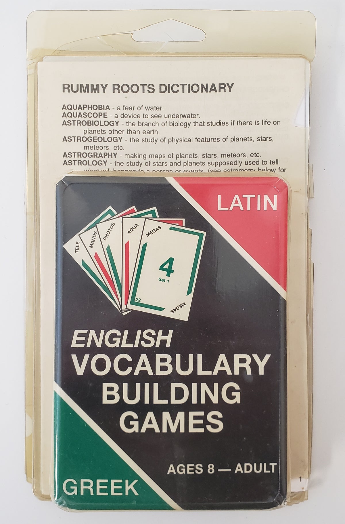 Rummy Roots English Vocabulary Building Game