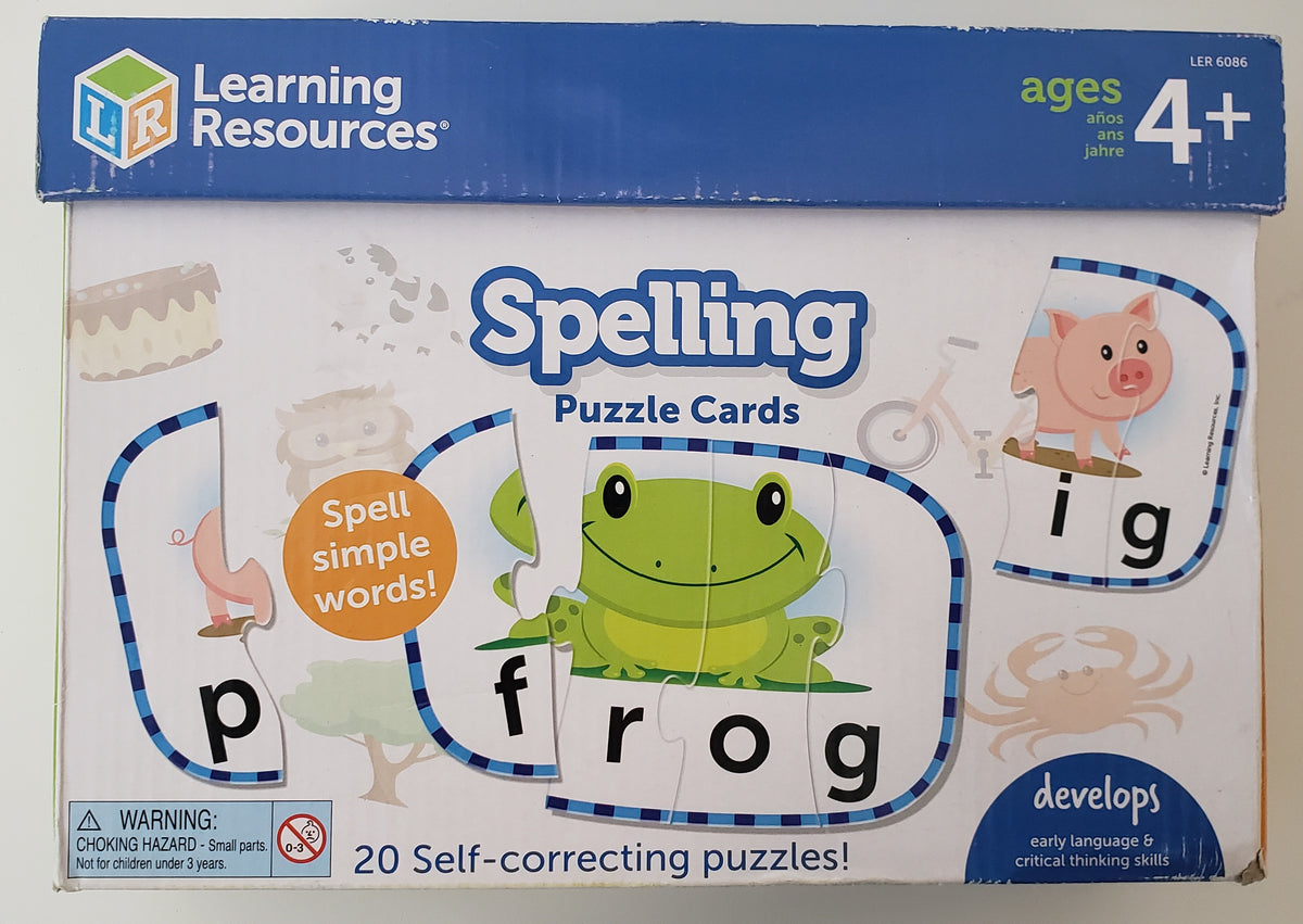 Spelling Puzzle Cards