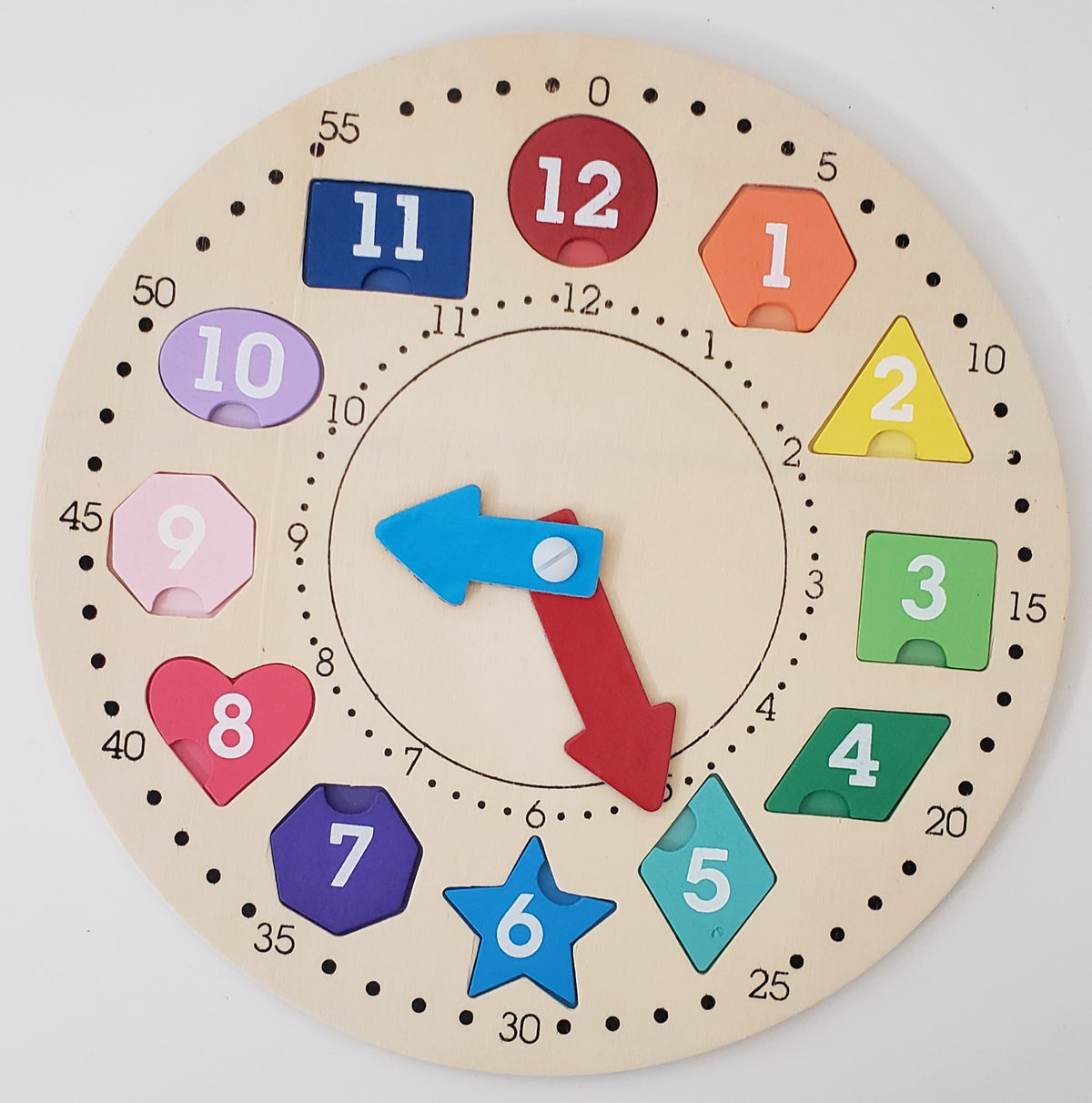 Color Shape Clock