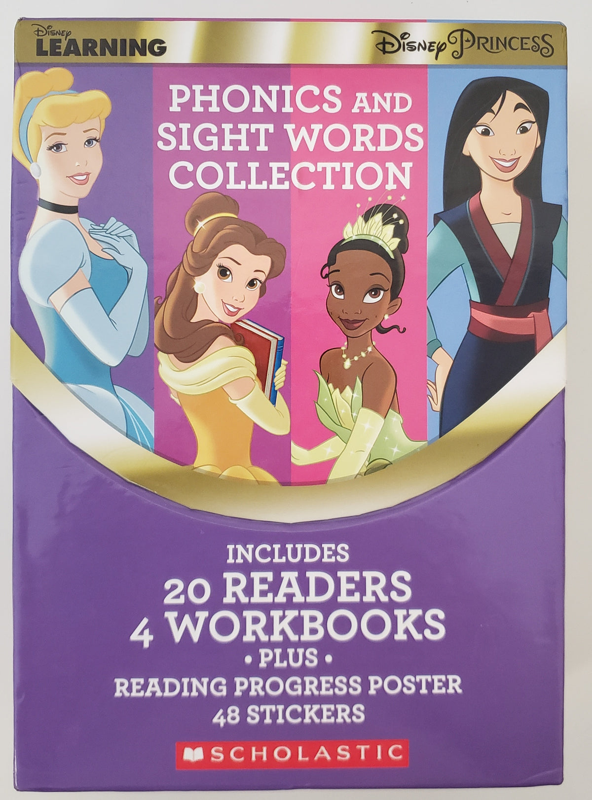 Disney Princess Phonics & Sight Words Collection