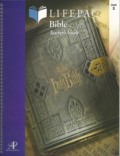 Lifepac Gold Teacher's Guide 300 - Bible - Grade 1-12