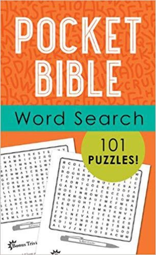 Pocket Bible Word Search 101 Puzzles!