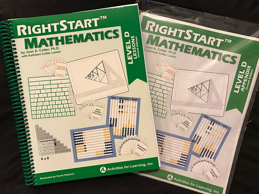 RightStart Mathematics Level D Lessons Second Edition