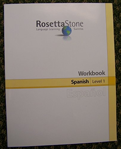 Rosetta Stone Spanish Book Set