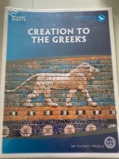 Creation to the Greeks Student Sheets