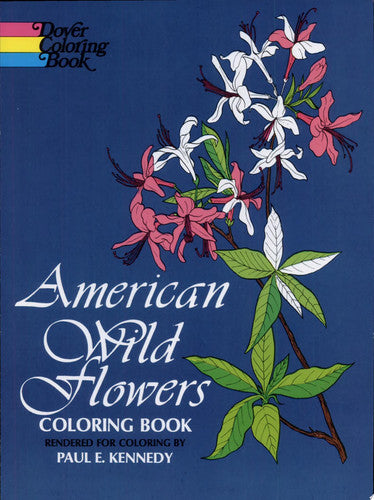 American Wild Flowers Coloring Book