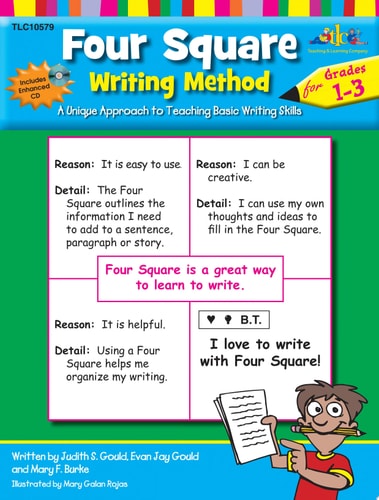 Four Square Writing Method Grades 1-3 w/ Enhanced CD