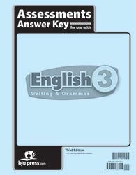 English 3 Assessments Answer Key