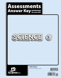Science 3 Assessments Answer Key