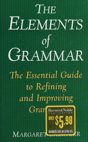 The elements of grammar