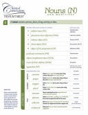 Trivium Tables Nouns and Modifiers