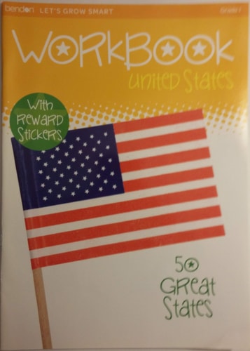 United States Workbook with Reward Stickers