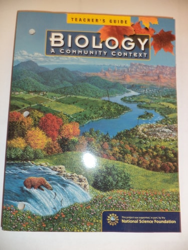 Biology A Community Context