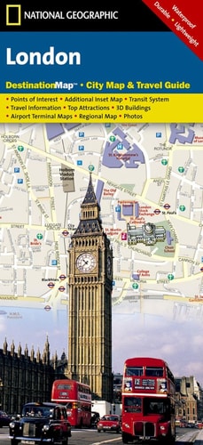 London (National Geographic Destination City Map)