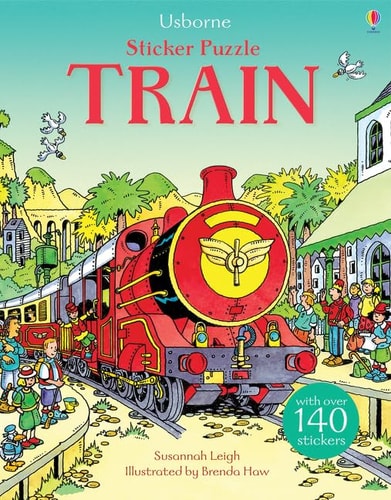 Usborne Sticker Puzzle: Train