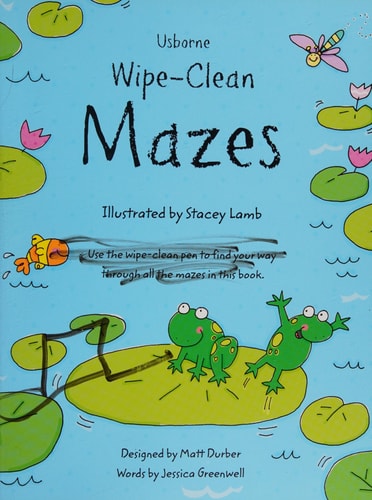Wipe-Clean Mazes