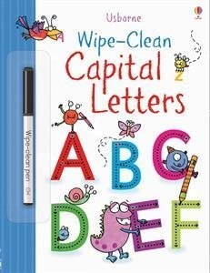 Wipe-clean Capital Letters