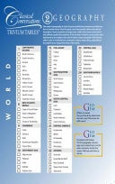 Trivium Tables: Geography, Cycle 2