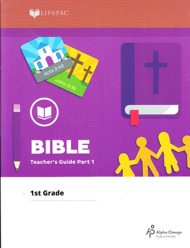 Lifepac Bible Teacher's Guide- Grade 1, Part 1