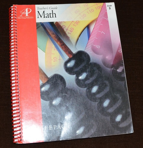 Lifepac Math Grade 3 Teacher Guide