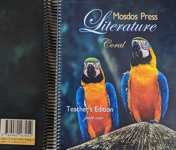 Mosdos Press Literature Coral, Teacher's Edition, Part One and two , Second Printing