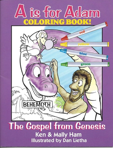 A Is for Adam Coloring Book