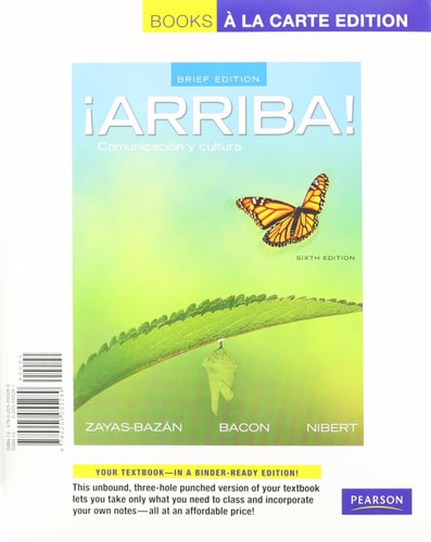 Arriba Comunicacion Y Cultura, Brief Edition, Books a la Carte Edition