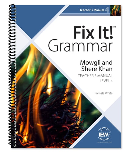 Fix It! Grammar: Mowgli and Shere Khan, Teacher's Manual Book Level 4