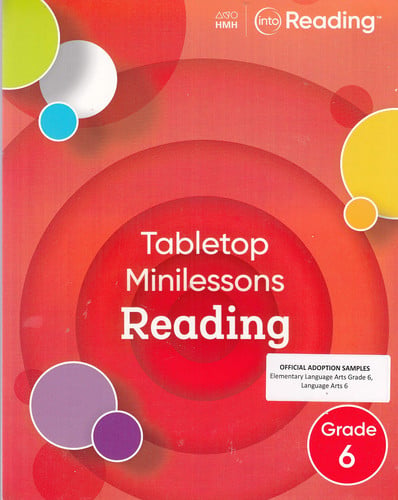 Into Reading Tabletop Minilessons Reading Grade 6