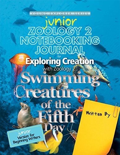 Exploring Creation with Zoology 2: Swimming Creatures of the Fifth Day, Junior Notebooking Journal