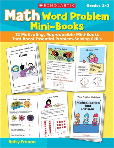 Math Word Problem Mini-Books: