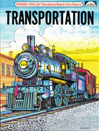 Transportation: Educational Coloring Book