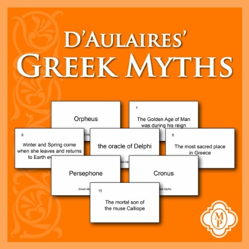 Flashcards D Aulaires Greek Myths