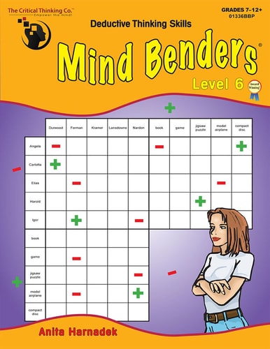 Mind Benders Level 6 Deductive Thinking Skills